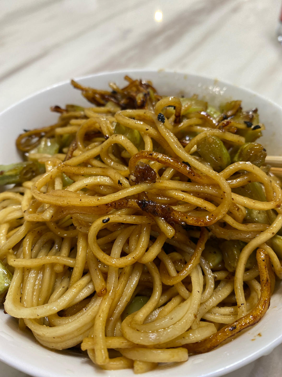 豆角焖面