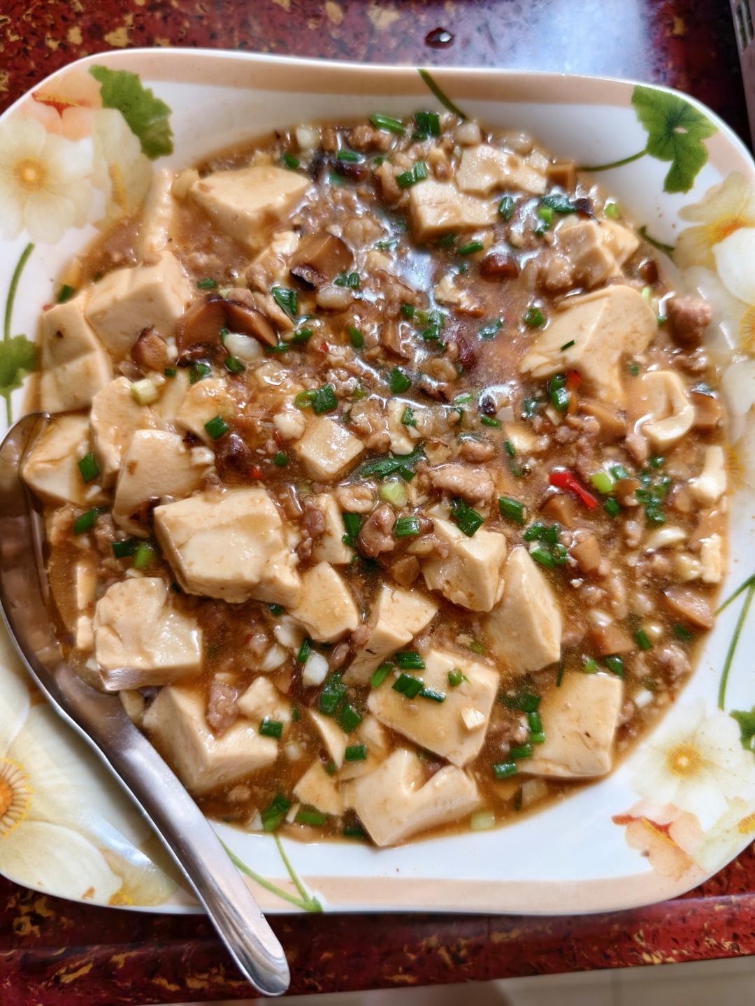 肉末嫩豆腐｜嫩滑口感爽口！这道快手菜超级下饭！！（减脂少油版）
