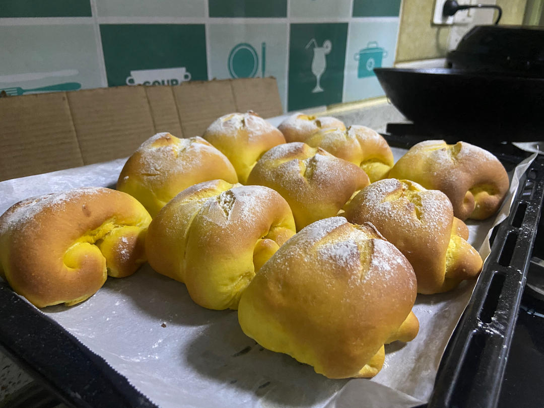 南瓜软软软欧包