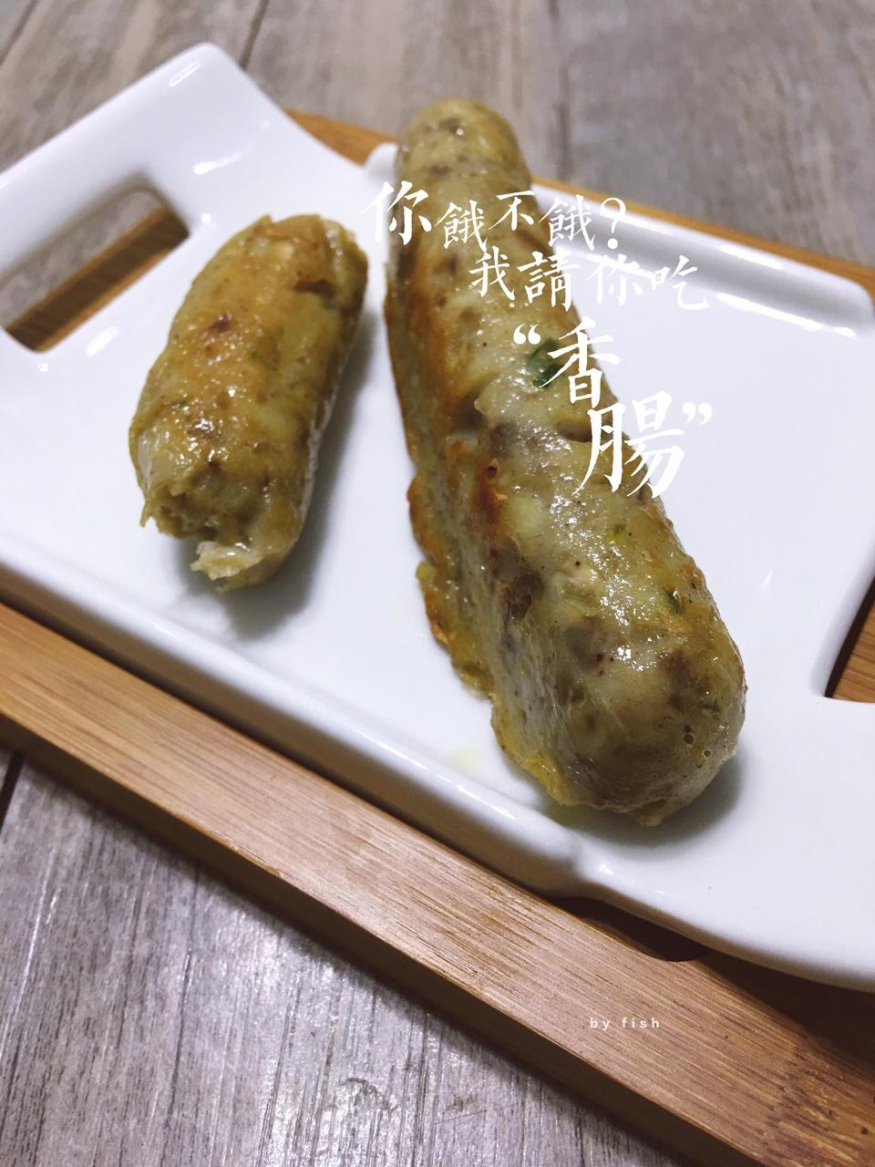 蘑菇鱼肉香肠