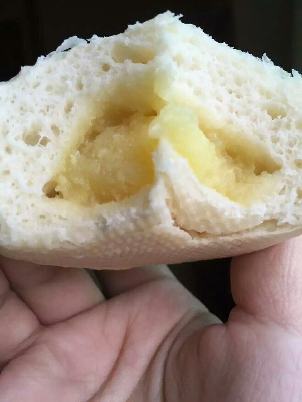 自制无油奶黄包