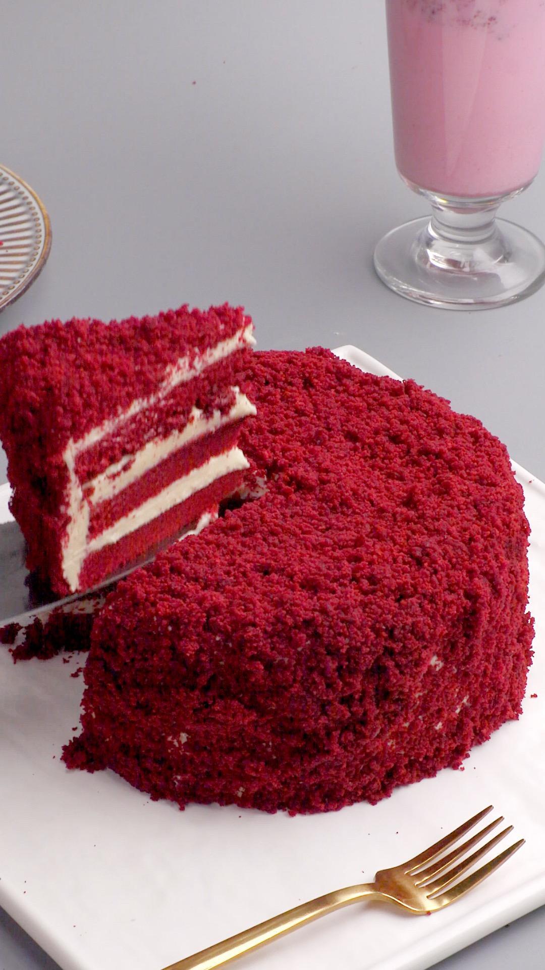 红丝绒蛋糕