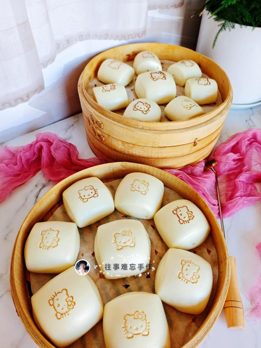 【椰香牛奶馒头】