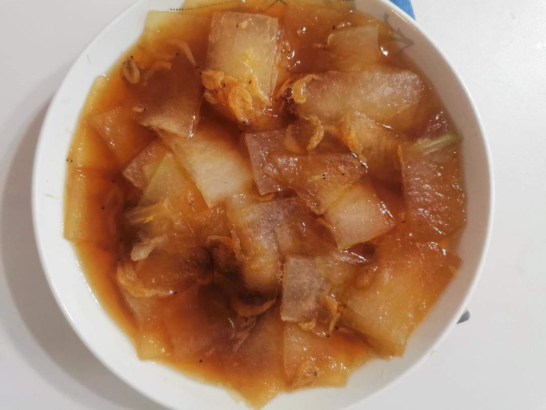 虾米蒸冬瓜
