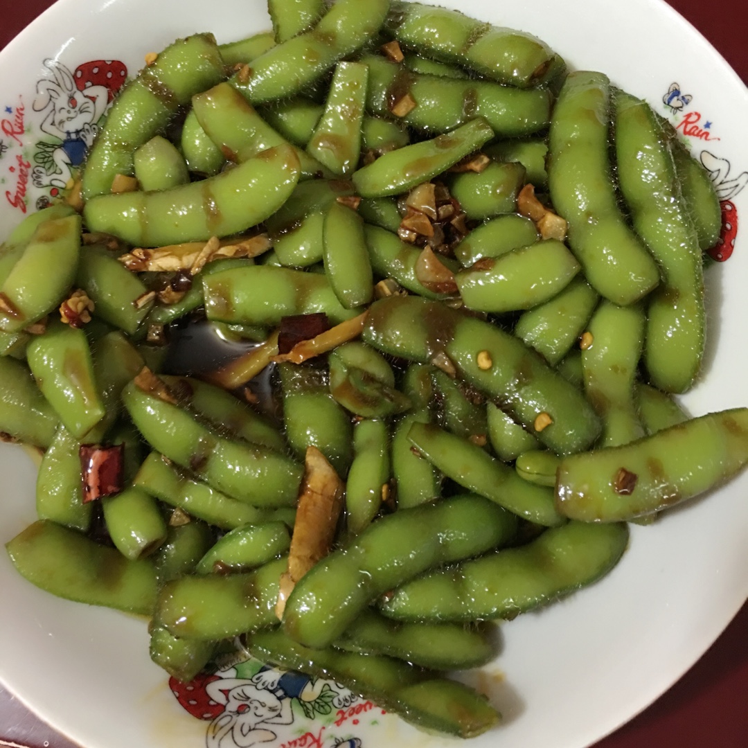 夏日爽口凉拌毛豆