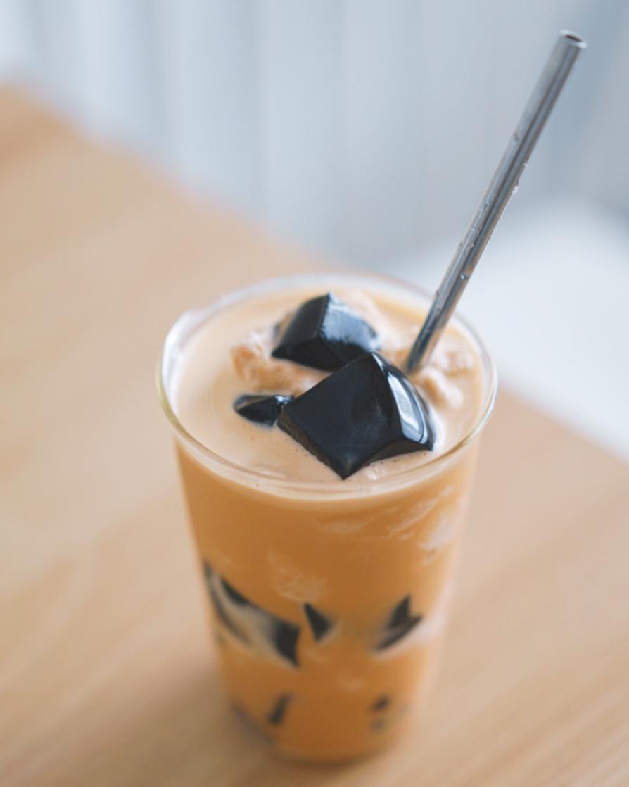 泰式奶茶仙草冰沙