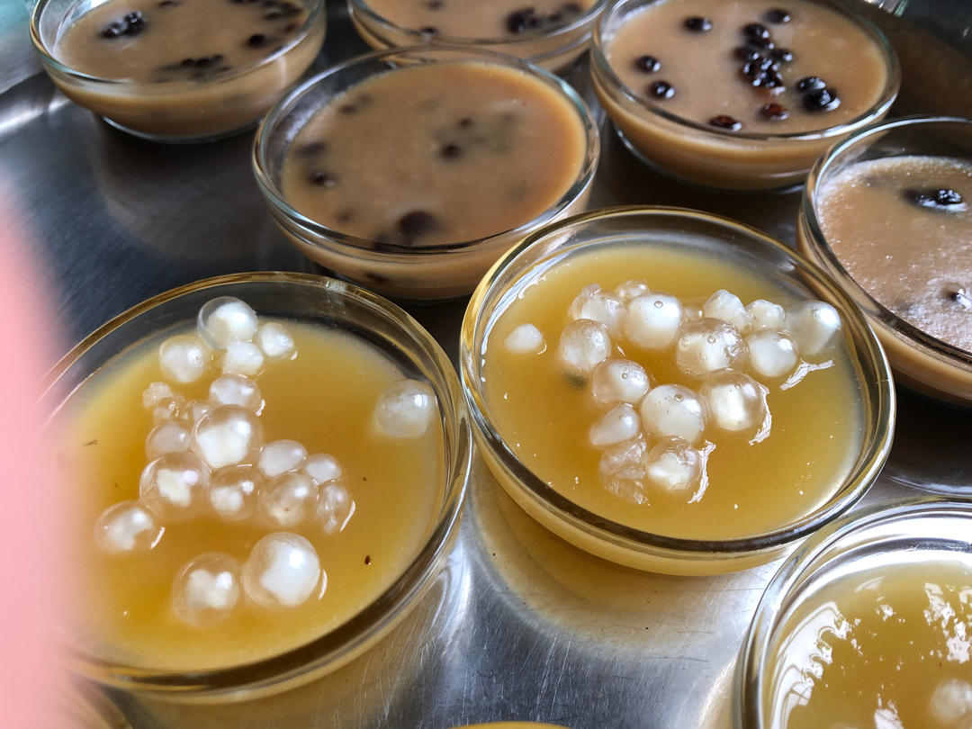 彩色钵仔糕（纯天然植物色素）