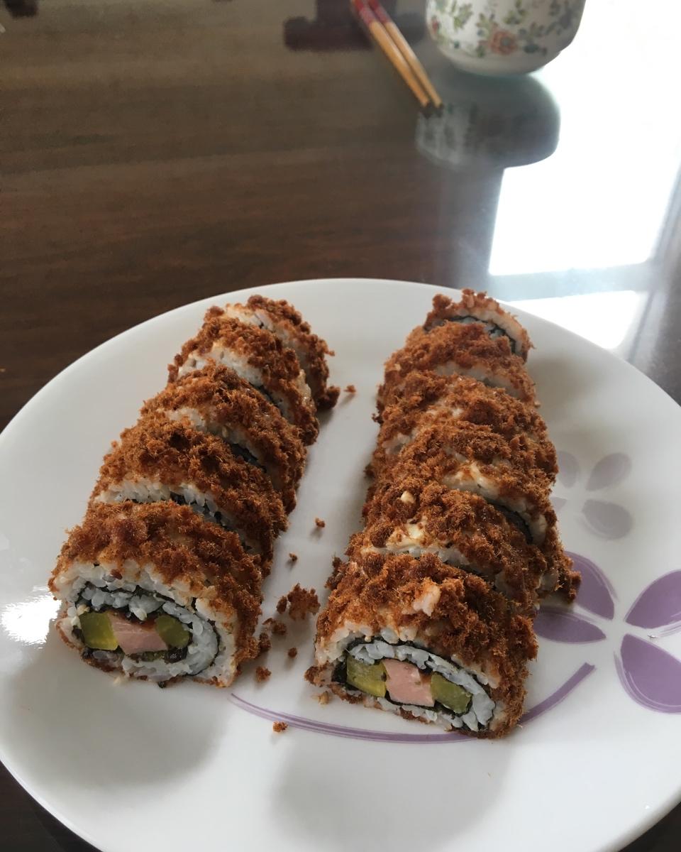 黄金肉松寿司
