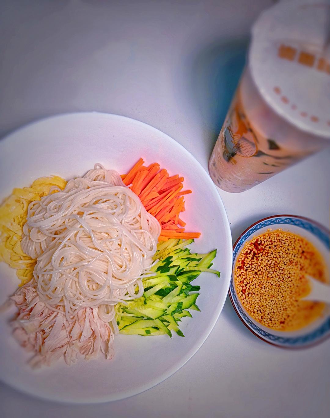 鸡丝凉面 好吃不胖