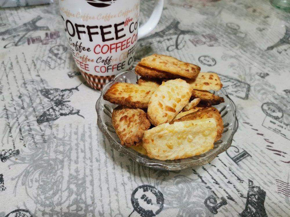 免打发❗️零失败❗️黄金芝士咸味饼干❗️