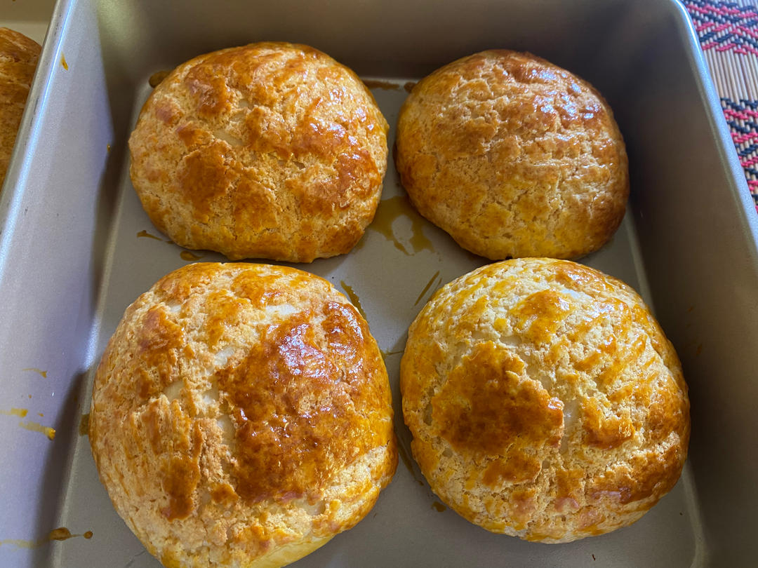 冷了依然酥香的菠萝包