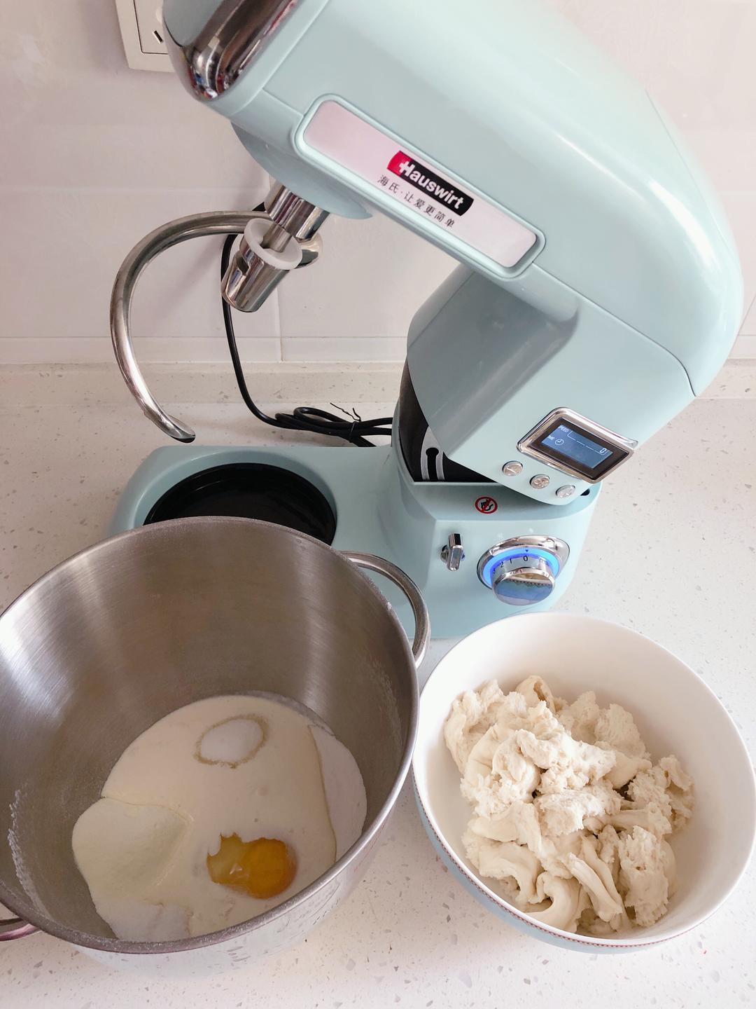 纯奶手撕吐司的做法 步骤1