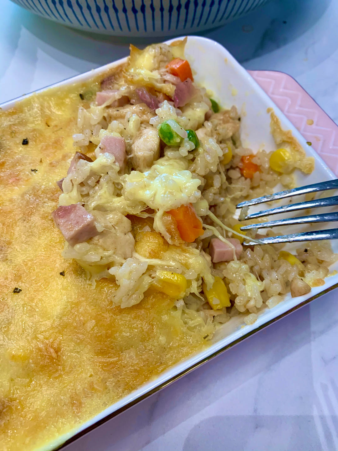 芝士焗饭（烤箱版）