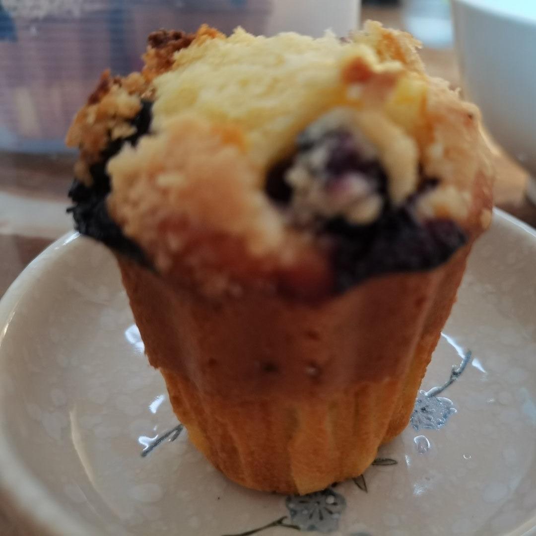 会爆浆的蓝莓玛芬蛋糕