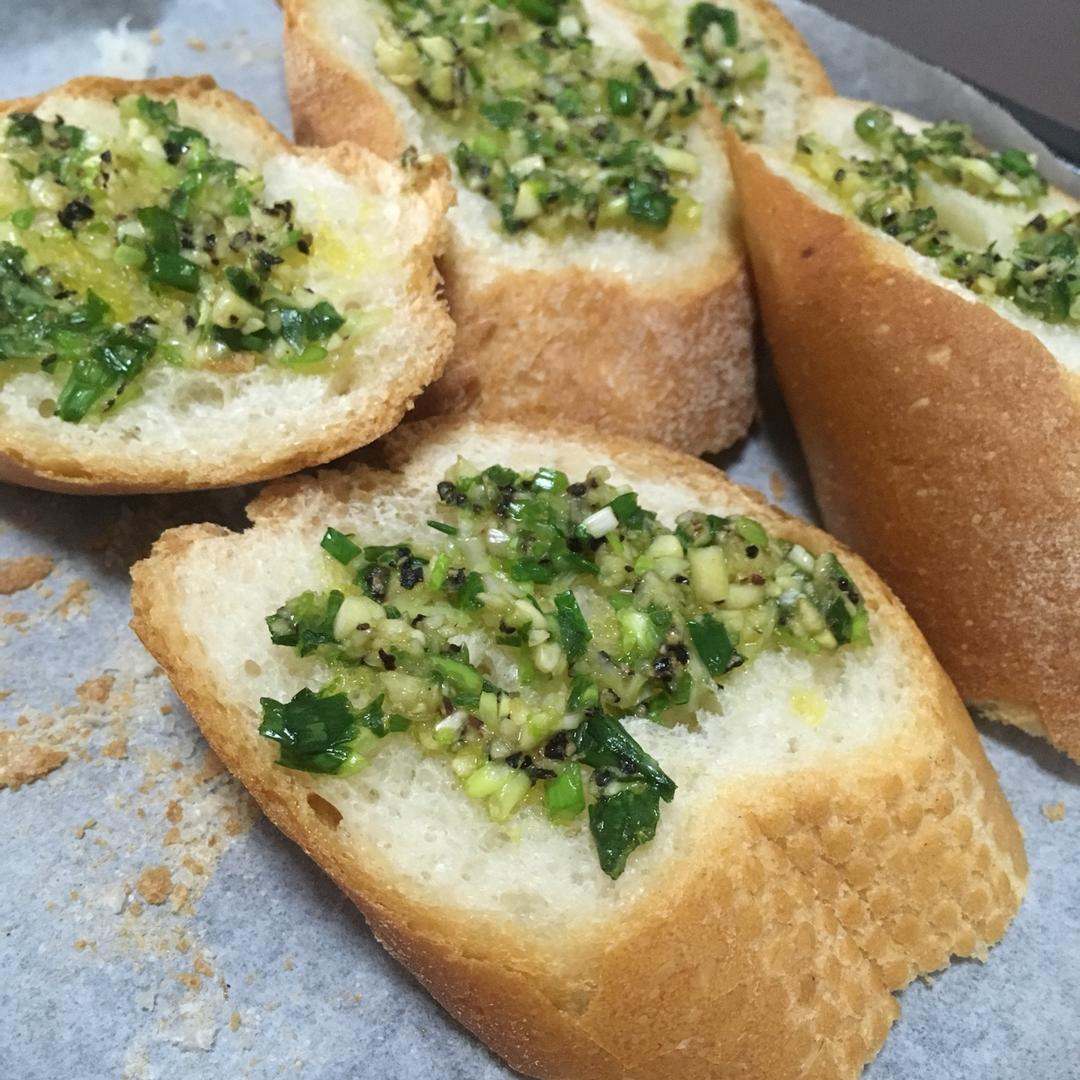 香蒜面包条