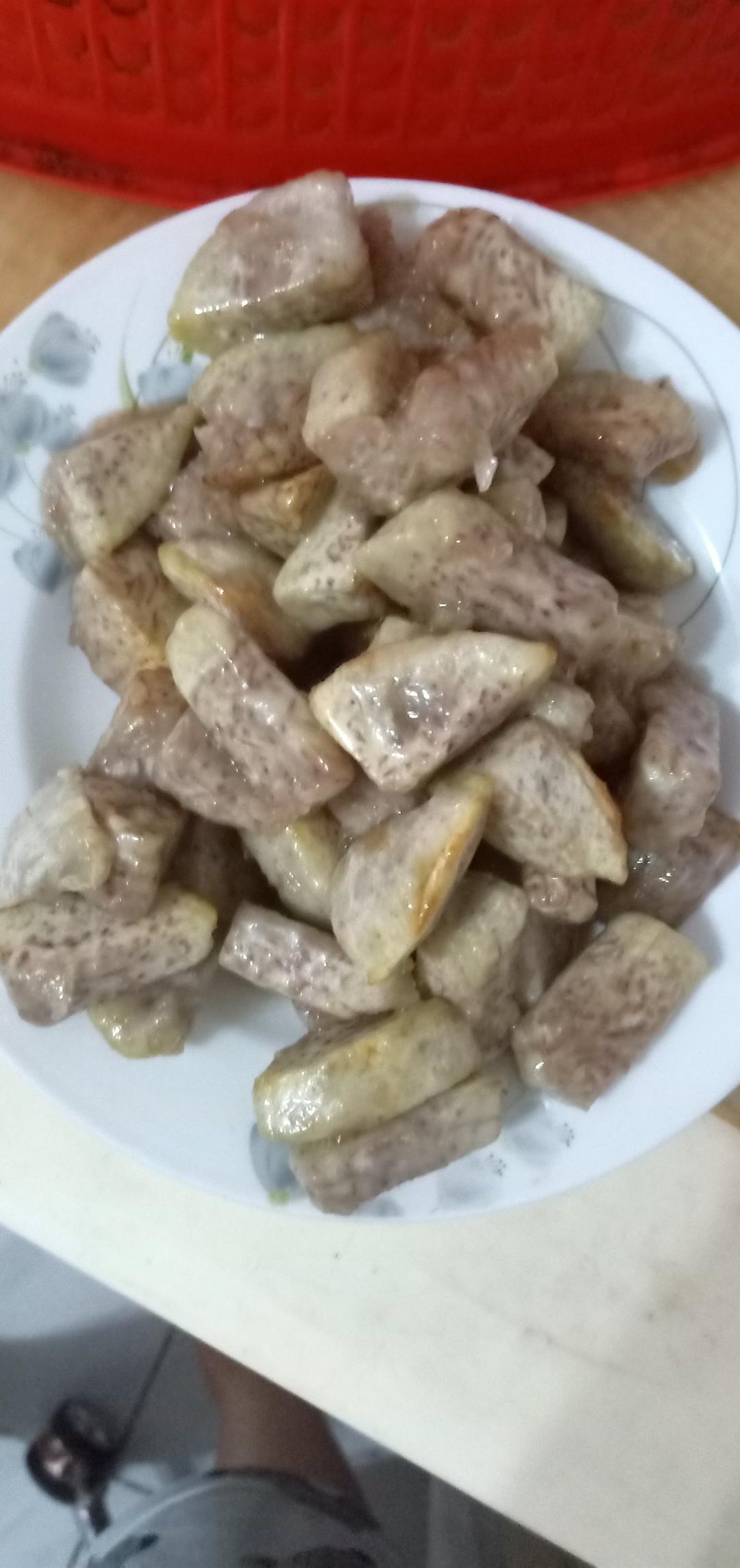 翻砂芋头做法 潮汕传统小吃 潮州山哥视频分享
