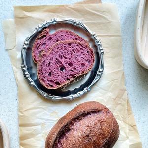 全麦紫薯mini欧包丨鲁邦种·附制作时间的做法 步骤31