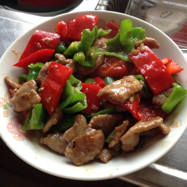 蚝油青椒牛肉丁