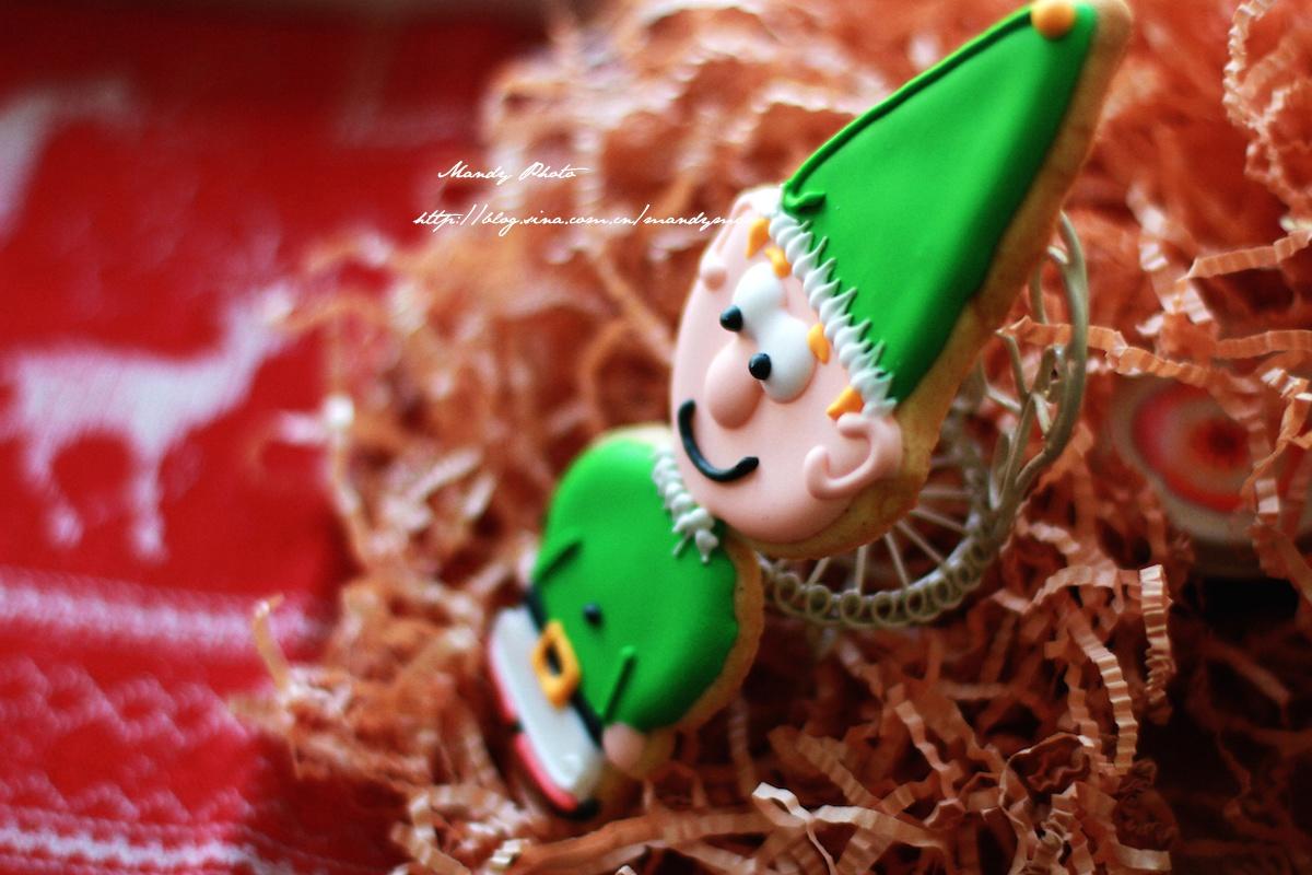 #2014圣诞节#圣诞糖霜饼干-圣诞小丑的做法