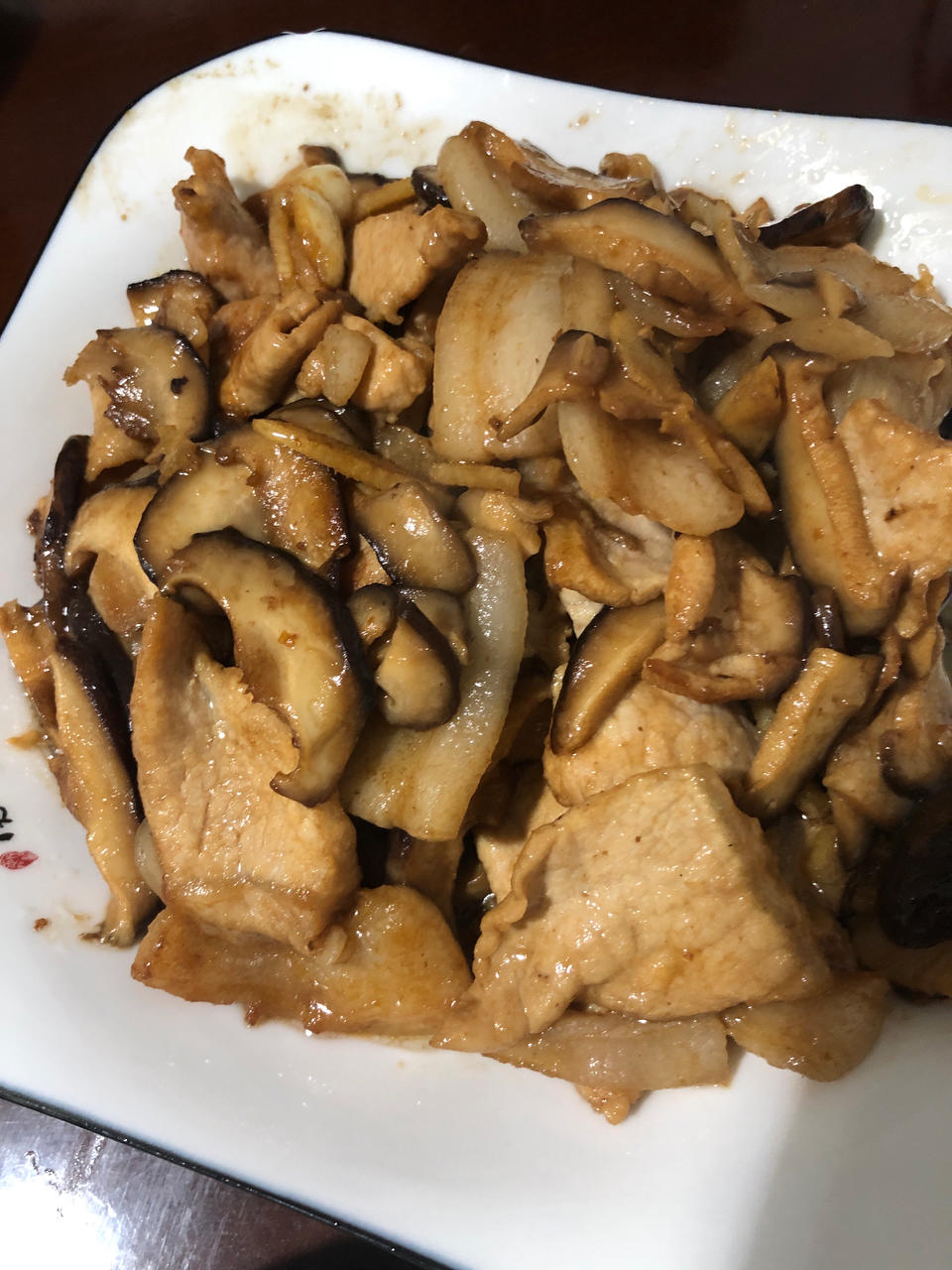 香菇炒肉