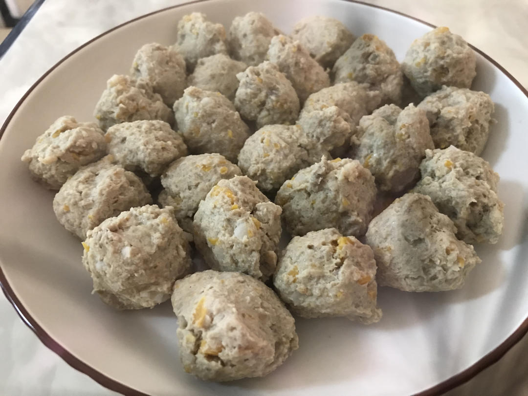 一岁宝宝辅食牛肉丸