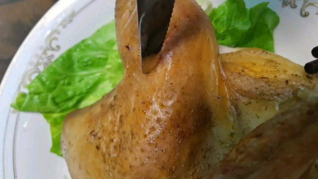 田螺姑娘超级简单不用腌制脆皮烤鸡
