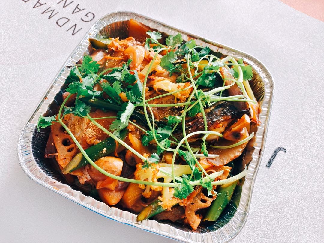 重庆烤鱼(烤箱版)爆好吃，爆简单