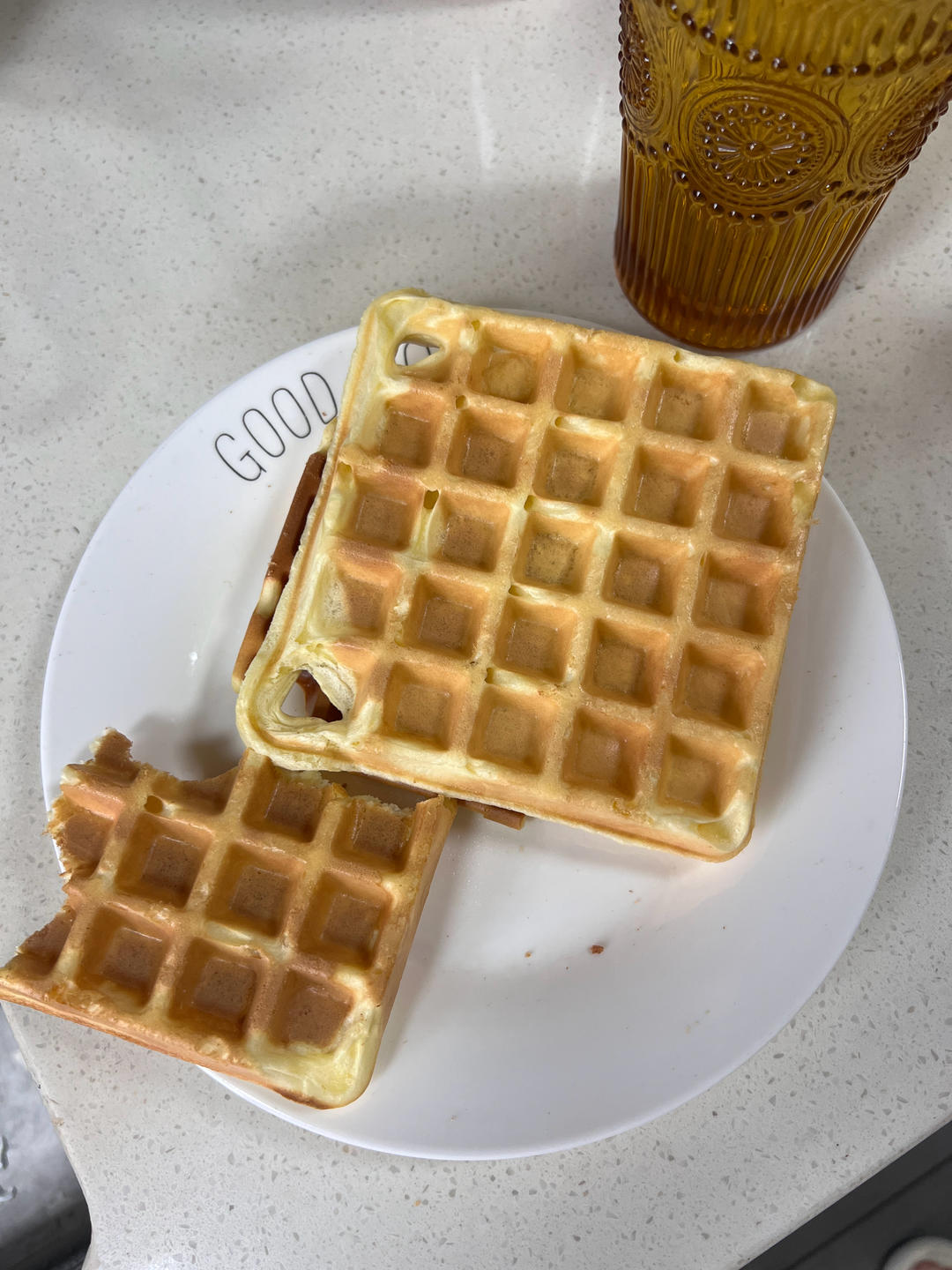 无泡打粉华夫饼(早餐机版)