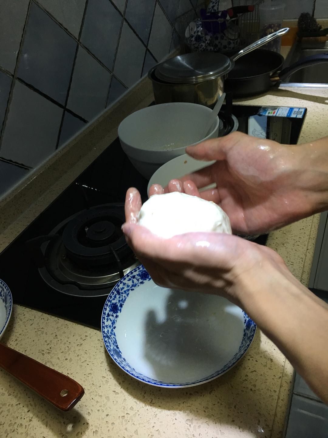 纯奶手撕吐司的做法 步骤1