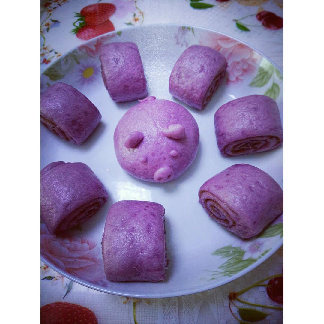 紫薯包子