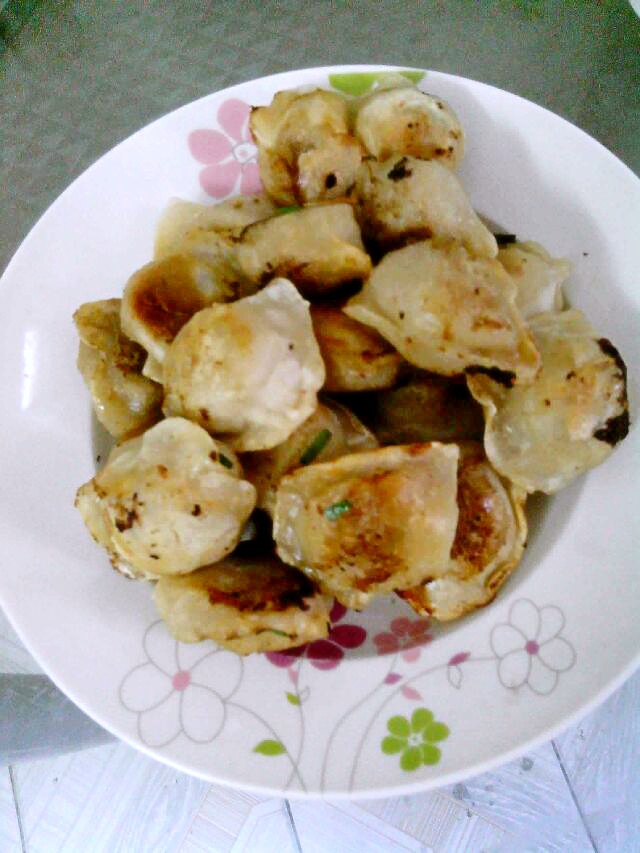 电饭锅煎饺