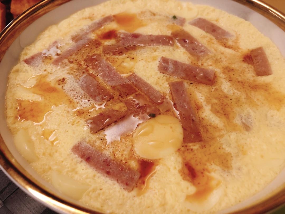 玉子豆腐虾仁蒸蛋