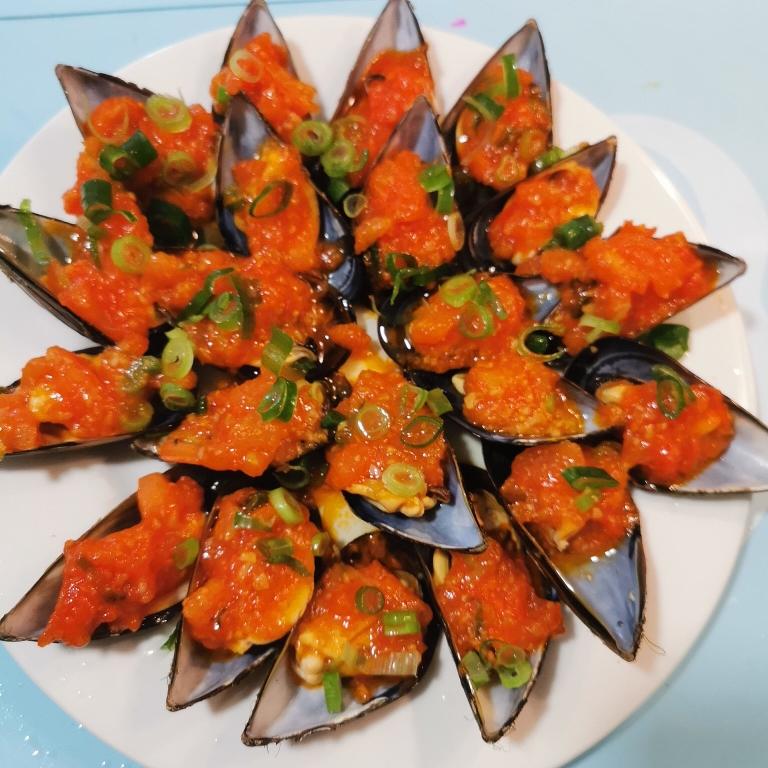 葱油淡菜(还有更多的名称)的做法