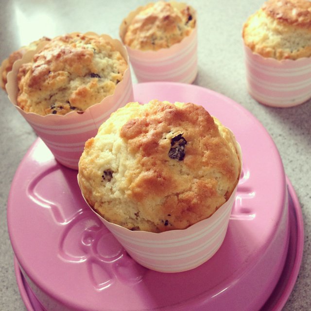 蔓越莓麦芬蛋糕