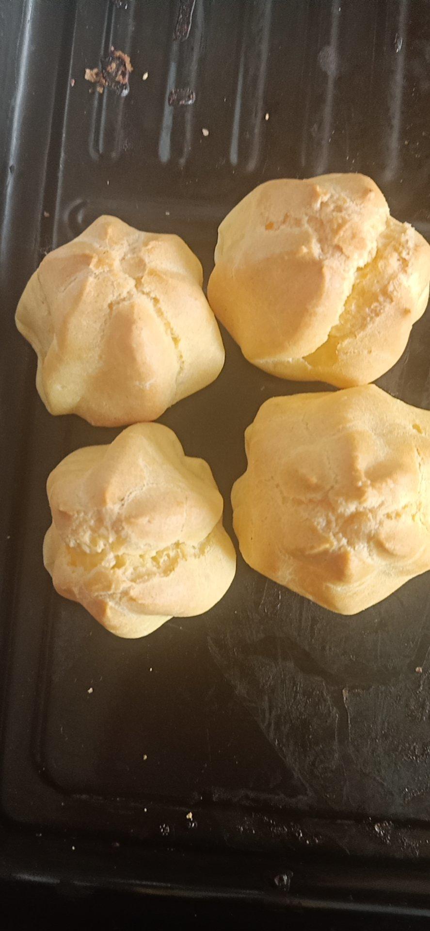 简单易成功的奶油小泡芙做法