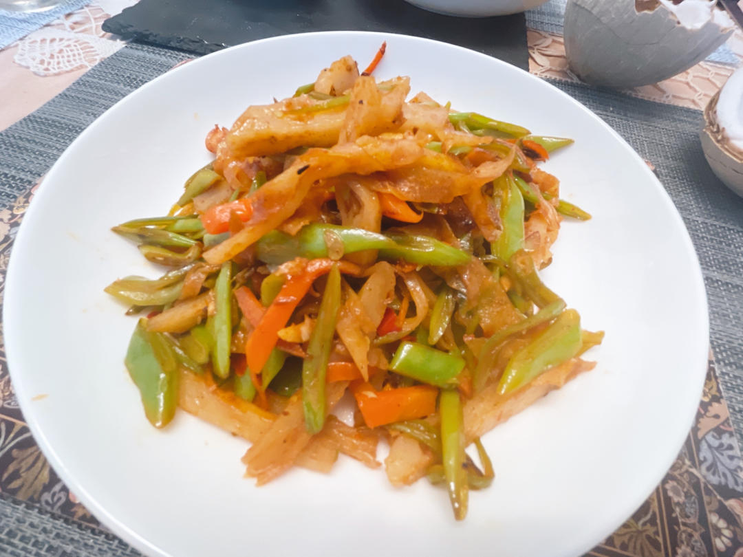 素炒饼