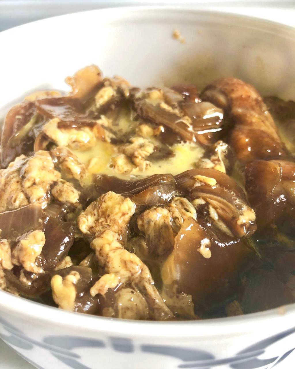 日式亲子饭 - 鸡肉蛋饭