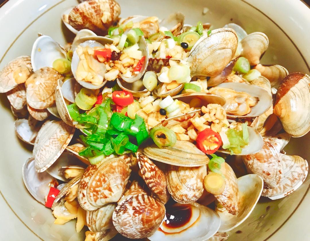 三宝wings做的葱油花蛤