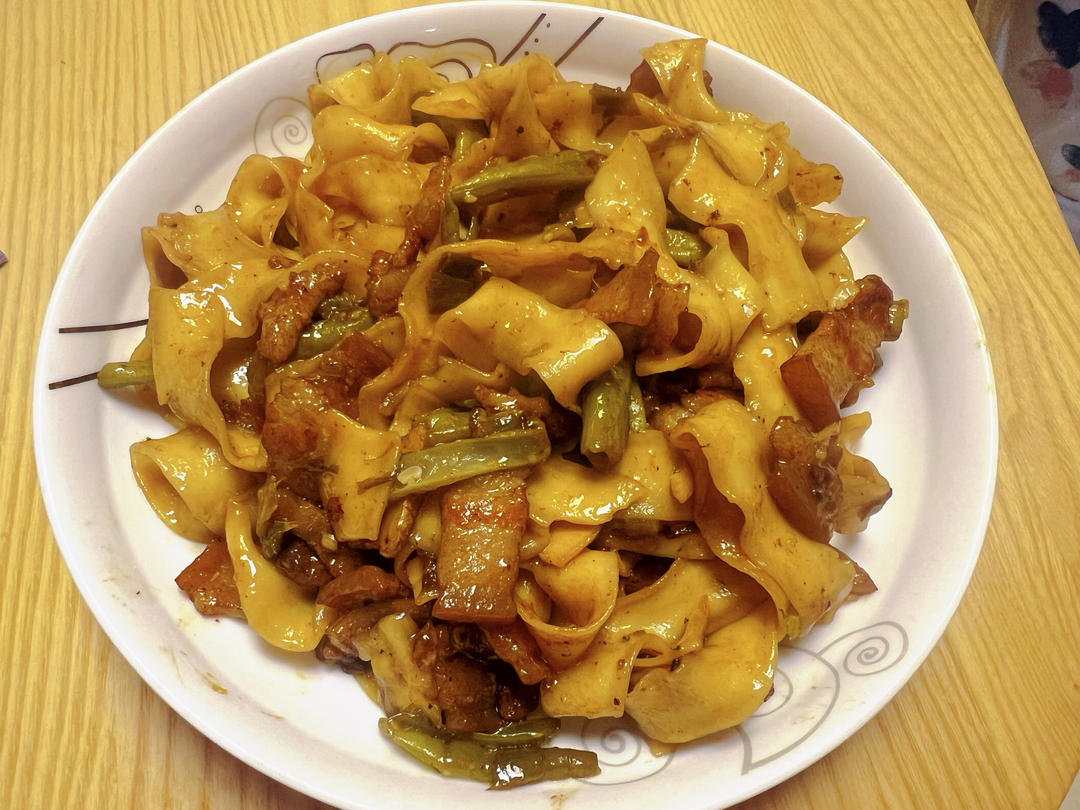 豆角焖面