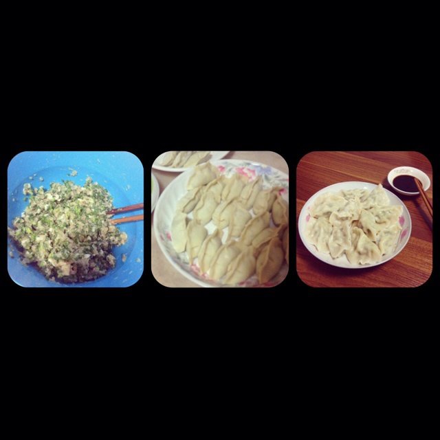 韭菜饺子