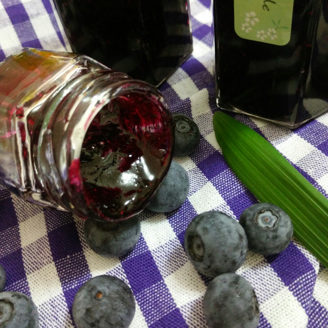 蓝莓果酱