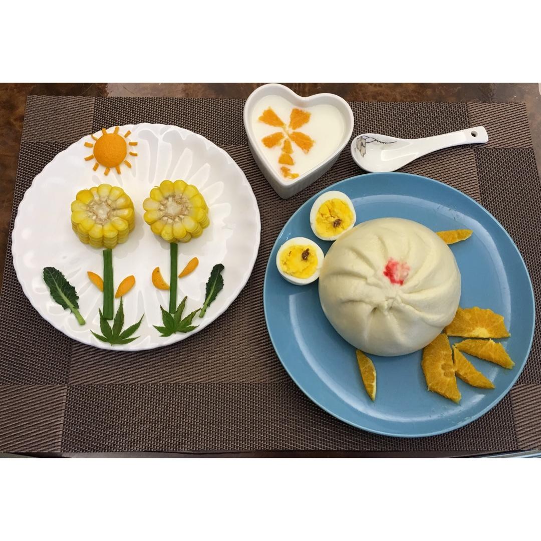 趣味早餐—小金鱼