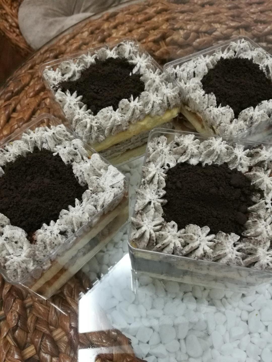 好吃到流泪的奥利奥咸奶油盒子蛋糕