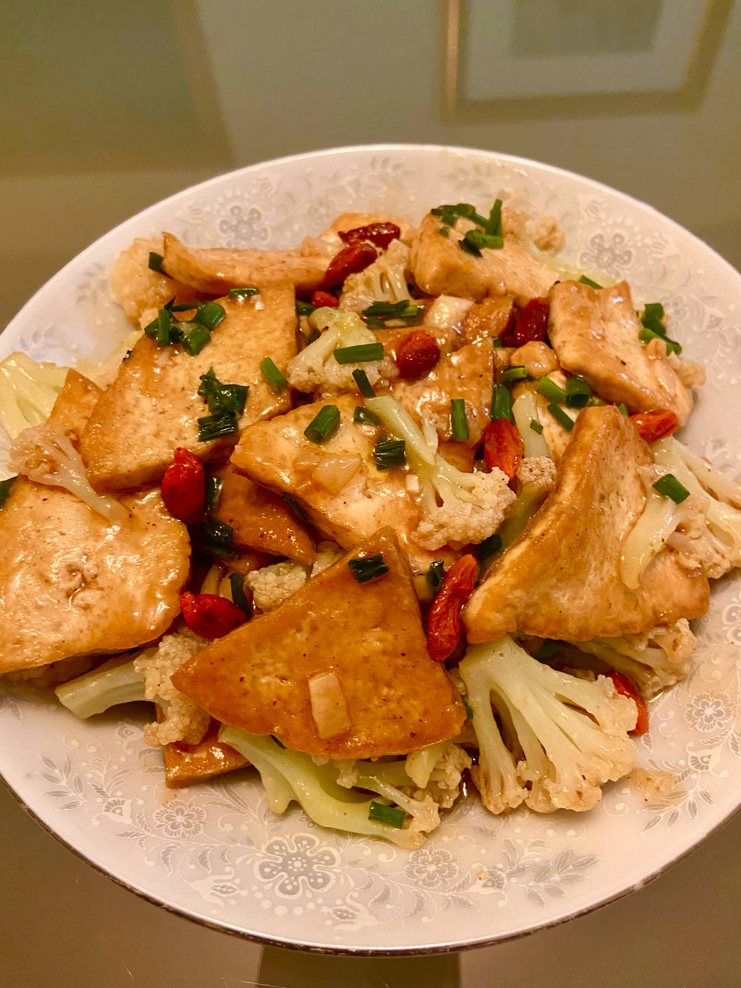 烧汁豆腐