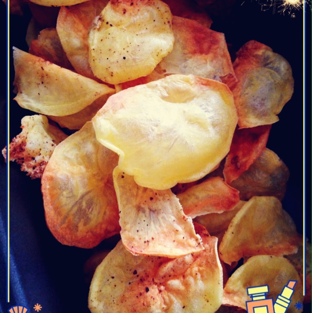 自制无油健康薯片