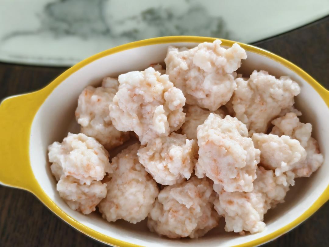 不加粉的Q弹虾滑