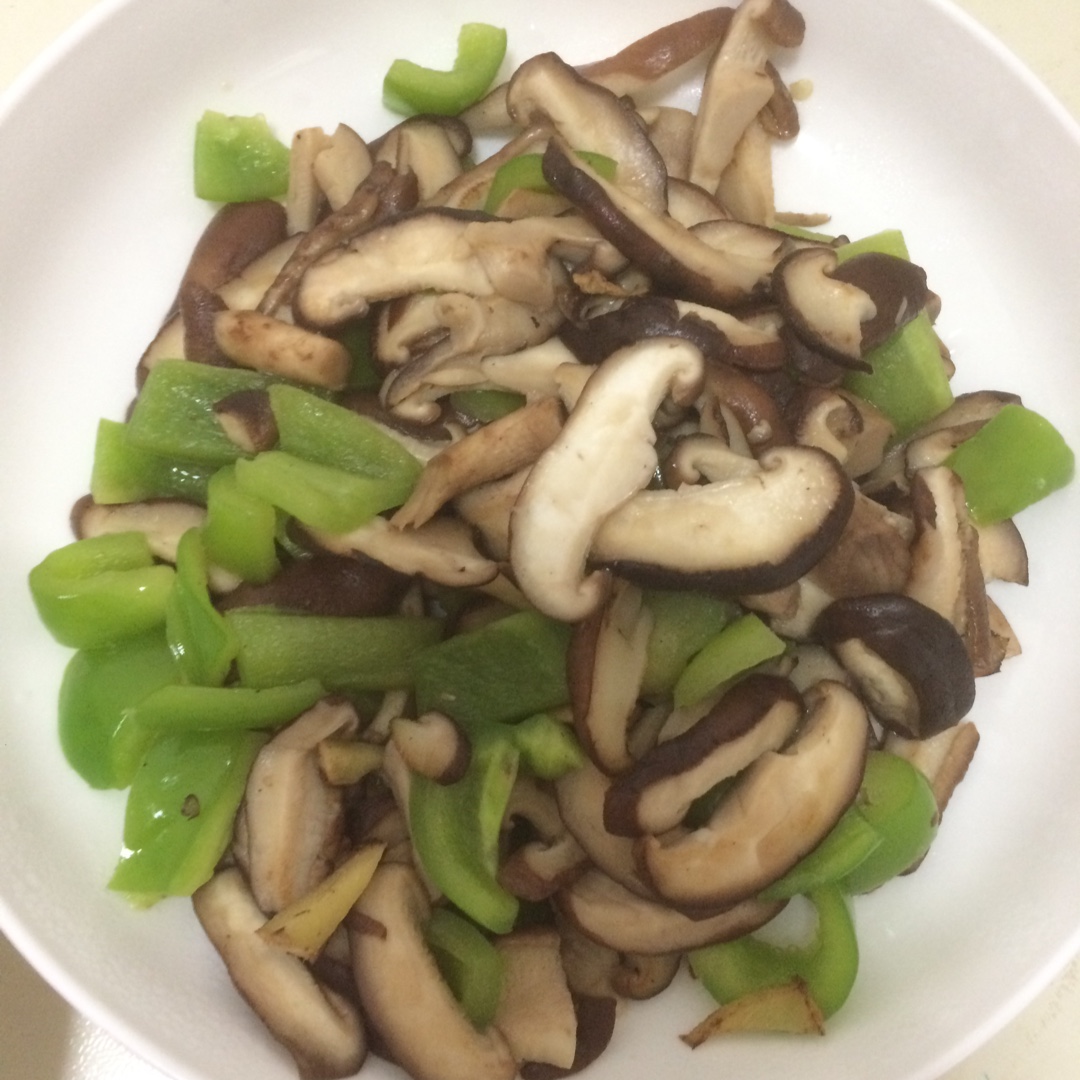 素炒香菇