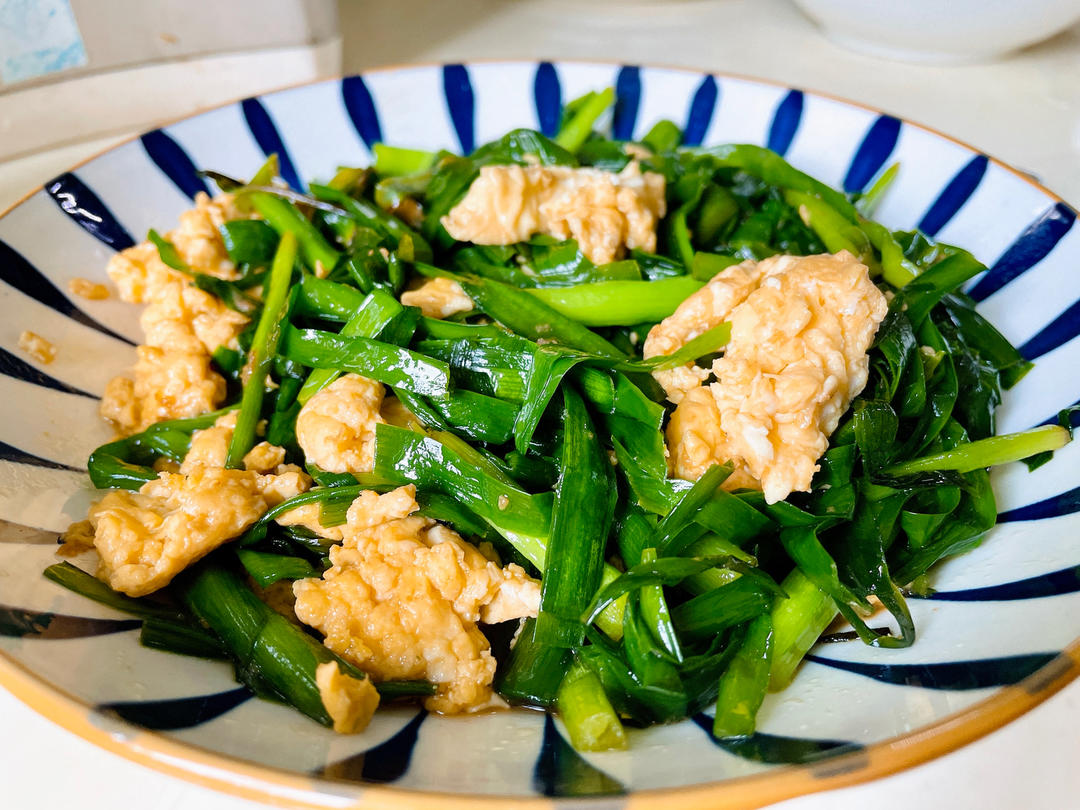 韭菜炒鸡蛋