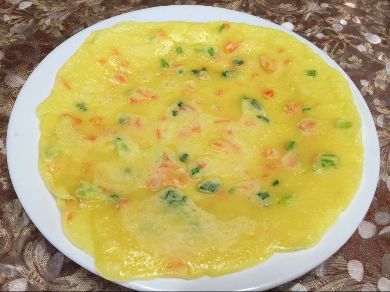 蔬菜鸡蛋饼