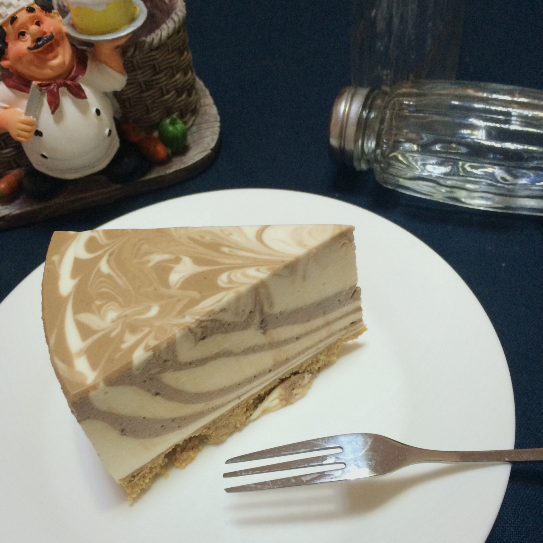 摩卡大理石冻芝士蛋糕